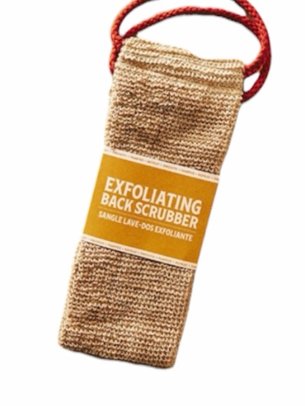 NWT Anthropologie Jute Back Scrubber